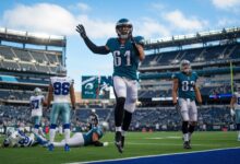 philadelphia eagles vs dallas cowboys match player stats
