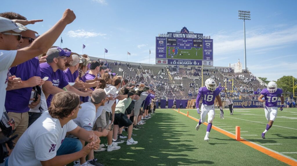 mount union football score