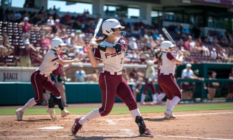 fsu softball score