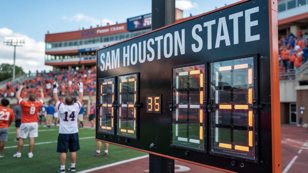 Sam Houston State Football Score