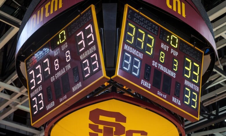 ASU Basketball vs USC Trojans Mens Basketball Match Player Stats