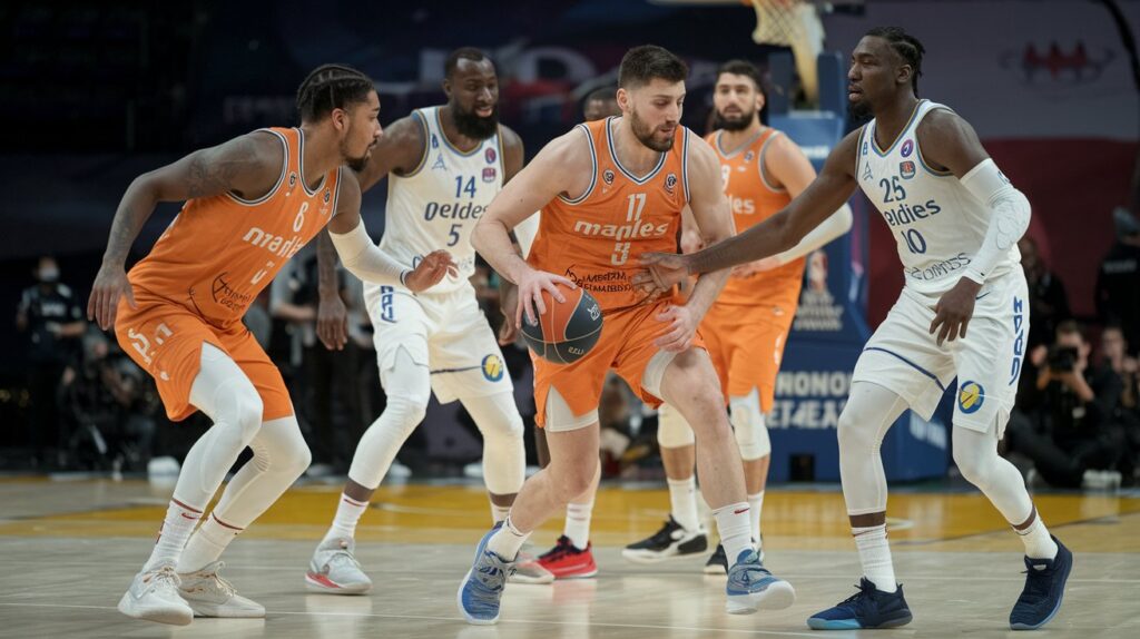 Maccabi Tel Aviv B.C. vs. Paris Basketball Match Player Stats