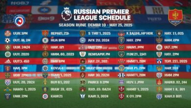 russian premier league schedule