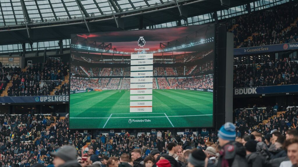 Tabla de Posiciones de la Premier League
