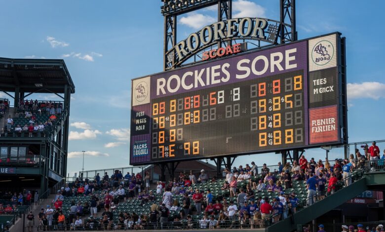 Rockies Score