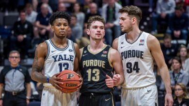 Yale Basketball vs. Purdue Boilermakers Men’s Basketball Match Player Stats