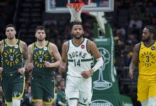 Milwaukee Bucks vs Pacers Match Player Stats