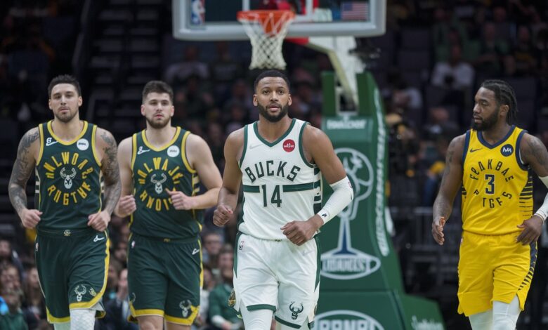 Milwaukee Bucks vs Pacers Match Player Stats