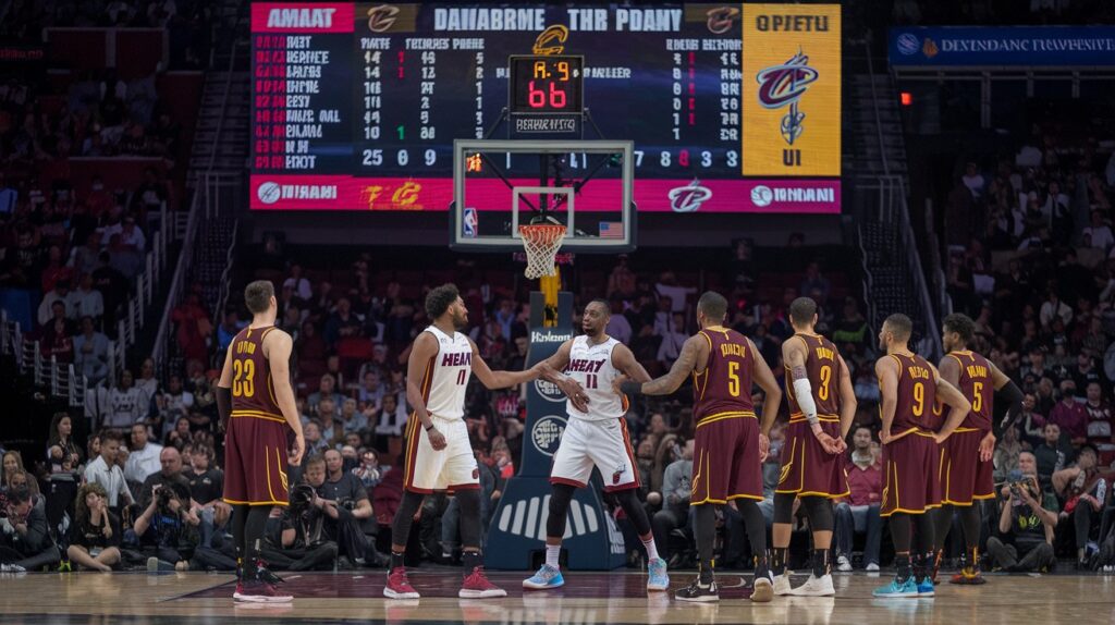 Miami Heat vs Cleveland Cavaliers Match Player Stats