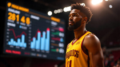USC Trojans Men's Basketball vs ASU Basketball Match Player Stats