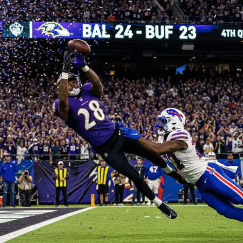 Baltimore Ravens vs Buffalo Bills Match Player Stats