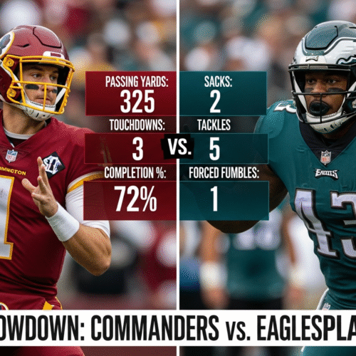 Washington Commanders vs Philadelphia Eagles Match Player Stats