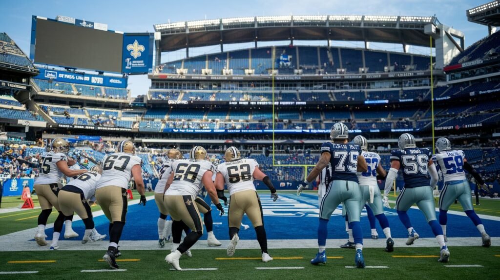 New Orleans Saints vs Dallas Cowboys Match Player Stats