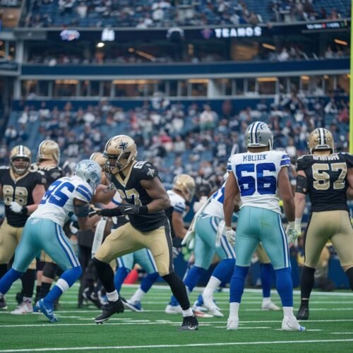 New Orleans Saints vs Dallas Cowboys Match Player Stats