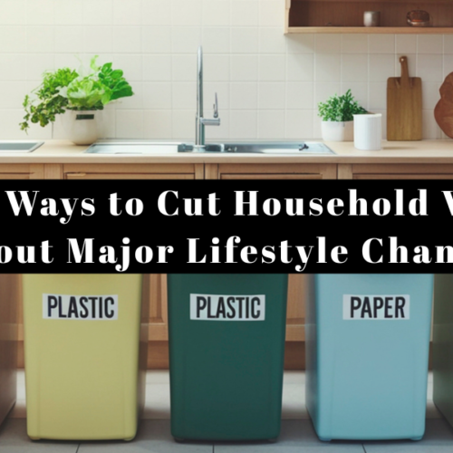 Simple Ways to Cut Household Waste Without Major Lifestyle Changes