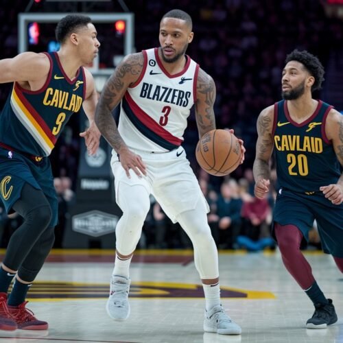 Portland Trail Blazers vs Cleveland Cavaliers Match Player Stats